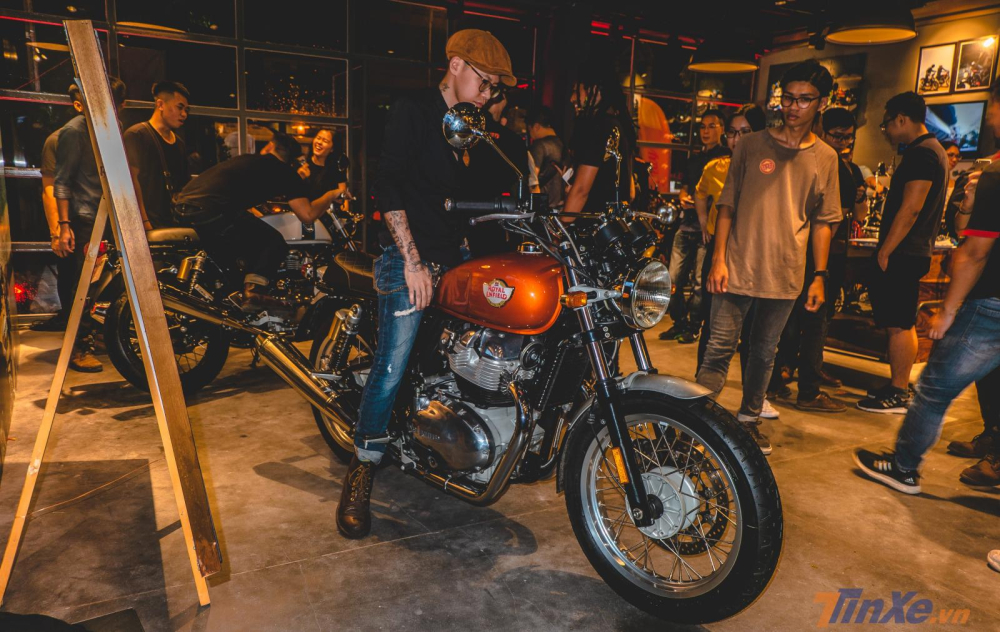 Royal Enfield Interceptor 650 được đưa lên bàn thử nghiệm