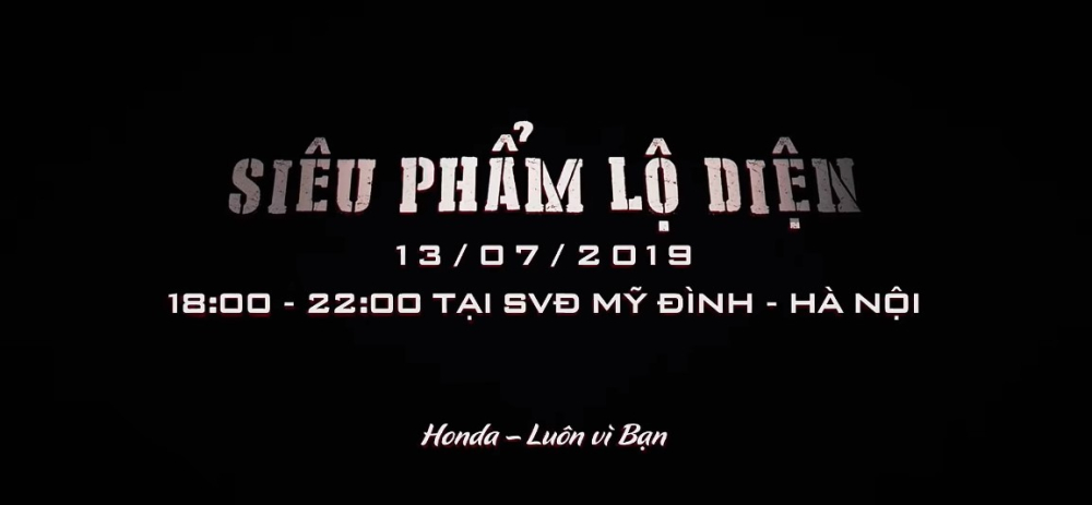Dự kiến mẫu xe mới của Honda Việt Nam sẽ được ra mắt vào ngày 13/7 tại SVĐ Mỹ Đình