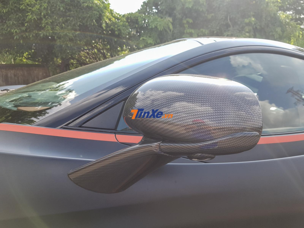 Gương chiếu hậu bọc Full carbon