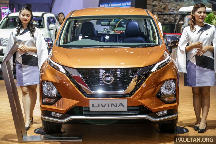 Nissan Livina 2019 sở hữu thiết kế đầu xe khá giống với Mitsubishi Xpander