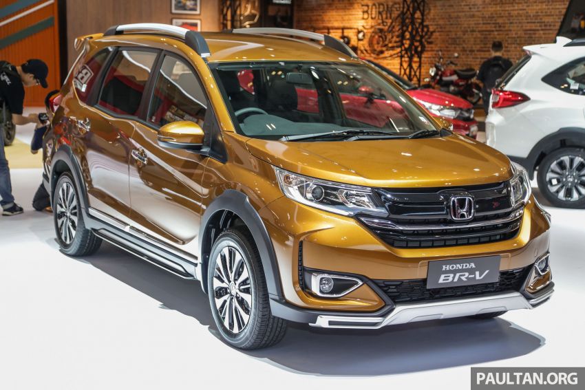 Honda BR-V 2019 được trưng bày trong triển lãm GIIAS 2019