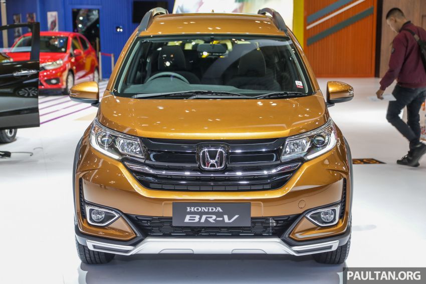Honda BR-V 2019 sở hữu đầu xe theo phong cách CR-V