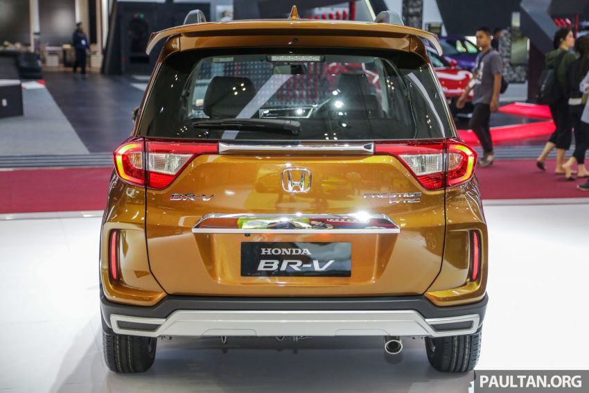 Cận cảnh thiết kế đuôi xe của Honda BR-V 2019