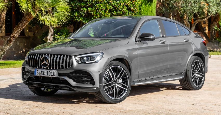 Thiết kế đầu xe của Mercedes-AMG GLC43 Coupe 2020 Thiết kế đầu xe của Mercedes-AMG GLC43 Coupe 2020