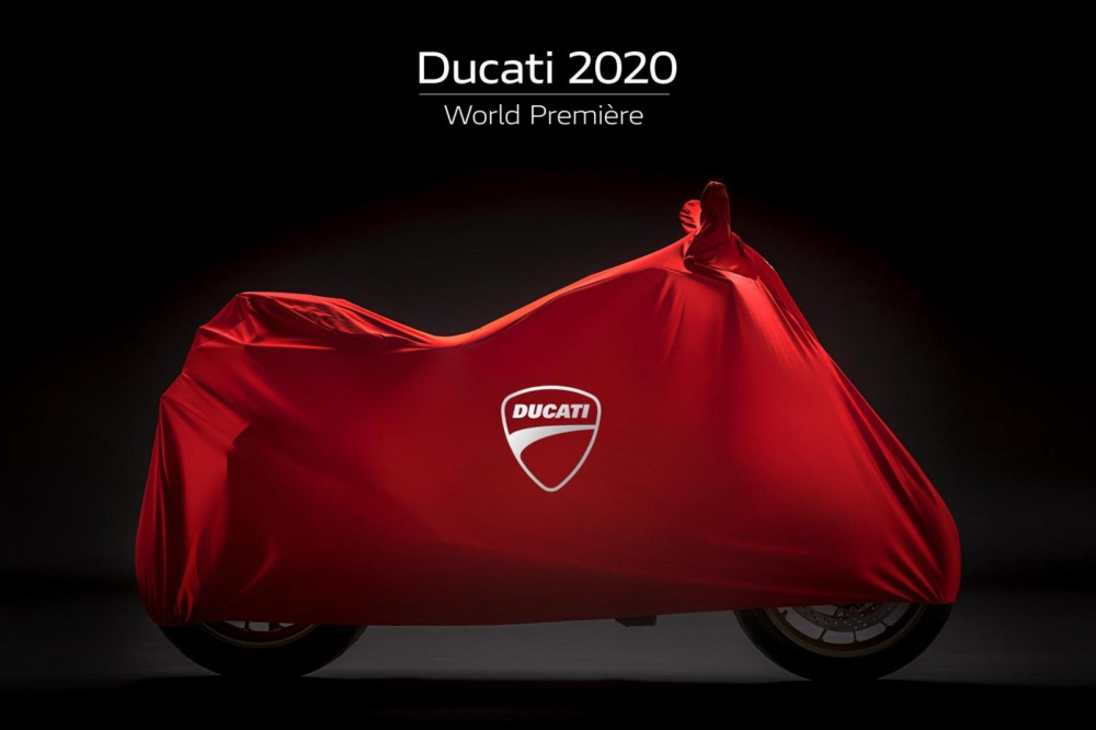 Poster của sự kiện Ducati World Premiere 2020