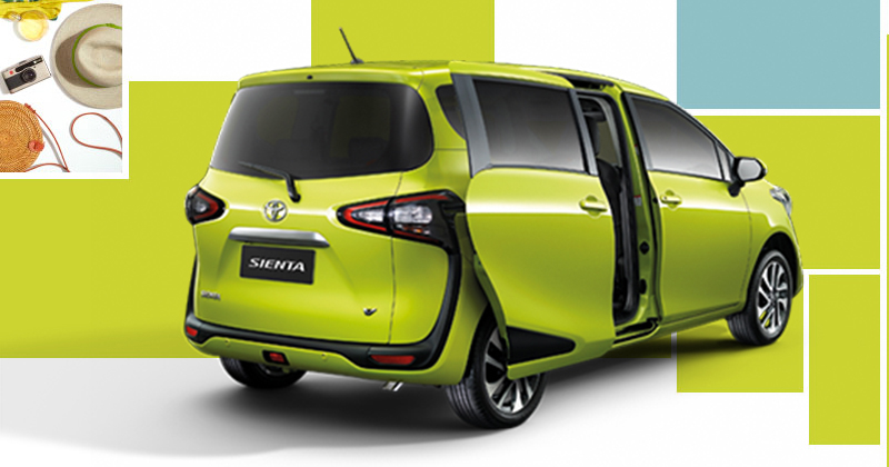 Thiết kế đuôi xe của Toyota Sienta 2019 không có gì mới Thiết kế đuôi xe của Toyota Sienta 2019 không có gì mới