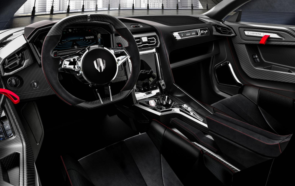 Nội thất bên trong siêu xe Fenyr SuperSport Nội thất bên trong siêu xe Fenyr SuperSport