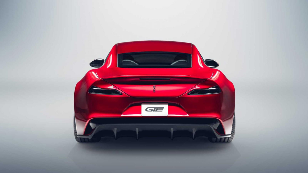 Phía sau của Drako GTE 2020