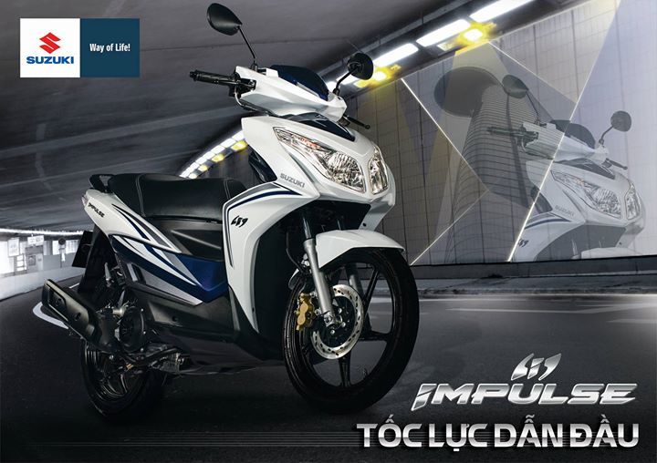  Suzuki Impulse 125 - mạnh mẽ và tiện dụng