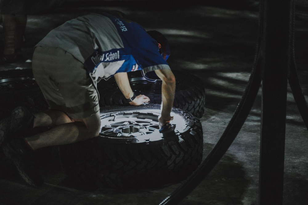 Chiếc xe luôn được đội ngũ kỹ thuật của Mitsubishi chăm sóc kỹ càng xuyên suốt quá trình Racing AKA thi đấu tại AXCR 2019 Chiếc xe luôn được đội ngũ kỹ thuật của Mitsubishi chăm sóc kỹ càng xuyên suốt quá trình Racing AKA thi đấu tại AXCR 2019