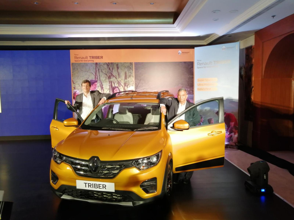 Thiết kế đầu xe của Renault Triber 2019 Thiết kế đầu xe của Renault Triber 2019
