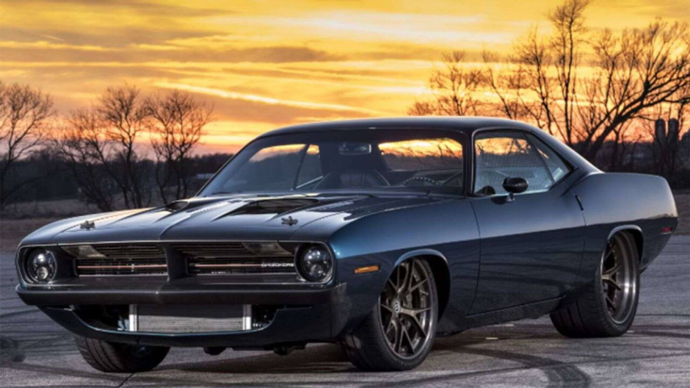 Chiếc Plymouth Barracuda của Kevin Hart khi vụ tai nạn chưa xảy ra Chiếc Plymouth Barracuda của Kevin Hart khi vụ tai nạn chưa xảy ra