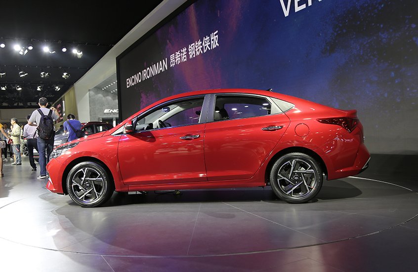 Hyundai Accent 2020 tại Trung Quốc có kích thước chênh lệch so với xe ở Việt Nam Hyundai Accent 2020 tại Trung Quốc có kích thước chênh lệch so với xe ở Việt Nam