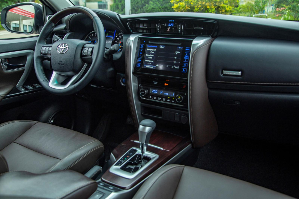 Nội thất của Toyota Fortuner TRD 2019 Nội thất của Toyota Fortuner TRD 2019