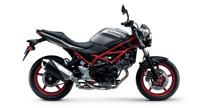 Phiên bản đặc biệt với khung đỏ bình xám trên Suzuki SV650 Phiên bản đặc biệt với khung đỏ bình xám trên Suzuki SV650