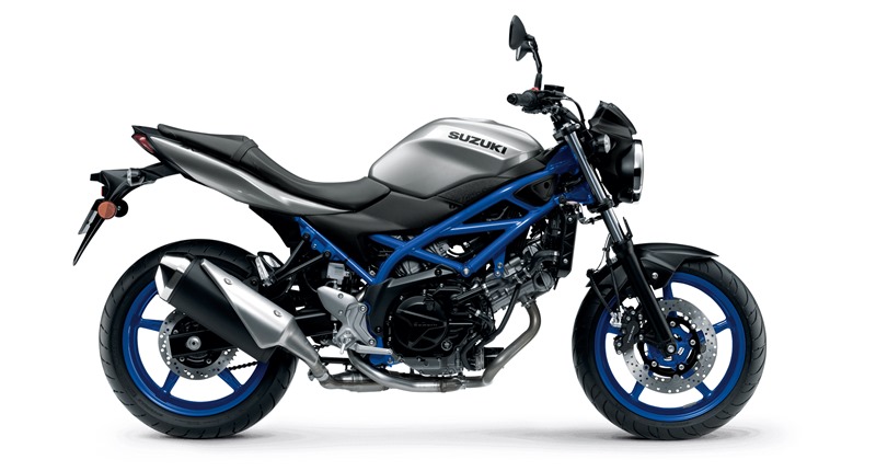 Phiên bản trắng xám trên Suzuki SV650 Phiên bản trắng xám trên Suzuki SV650