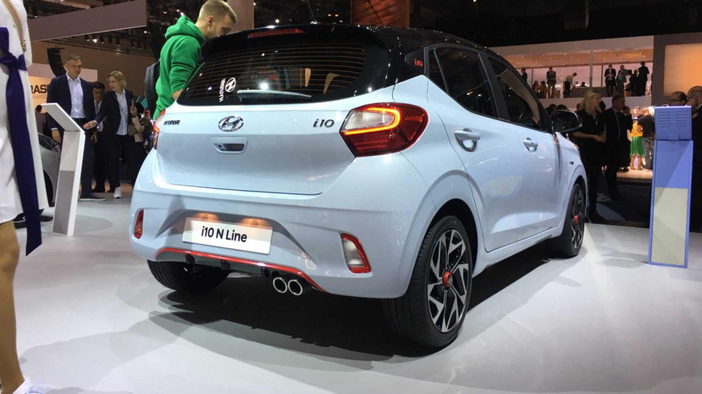 Hyundai i10 N Line 2020 có động cơ tăng áp vốn không được dùng cho i10 bản thường Hyundai i10 N Line 2020 có động cơ tăng áp vốn không được dùng cho i10 bản thường