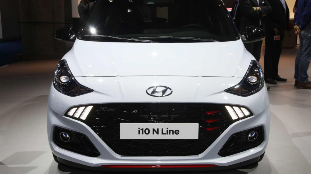 Hyundai i10 N Line 2020 sở hữu thiết kế đầu xe khác biệt đáng kể so với i10 bản thường Hyundai i10 N Line 2020 sở hữu thiết kế đầu xe khác biệt đáng kể so với i10 bản thường