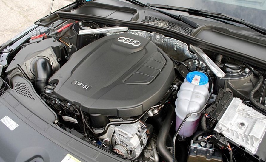 Động cơ trên xe ô tô Audi A4 2019 Động cơ trên xe ô tô Audi A4 2019