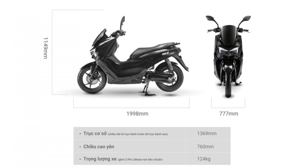 Xe máy điện MBIGO MBI S