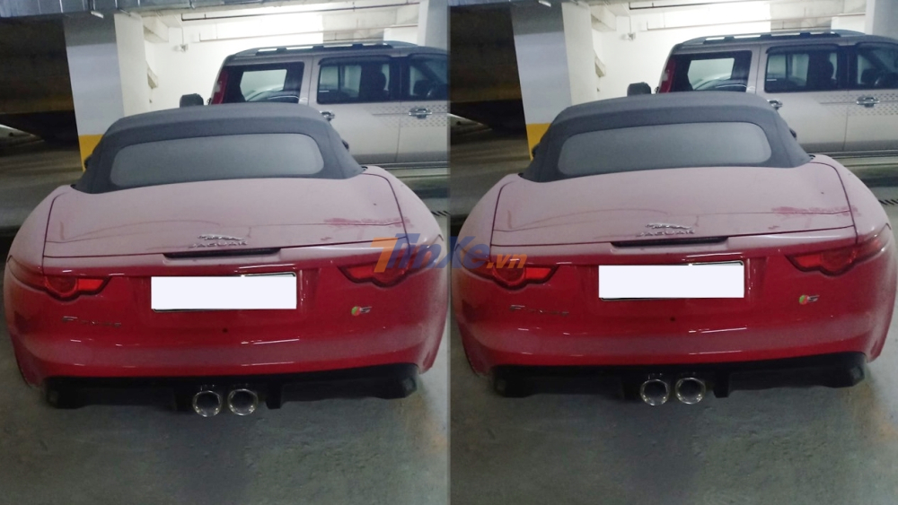 Đau lòng khi nhìn thấy Jaguar F-Type S mui trần hàng hiếm tại Việt Nam lại làm bạn với bụi