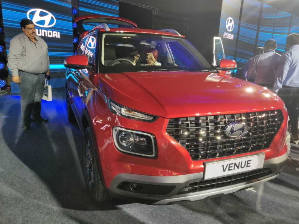 Thiết kế đầu xe của Hyundai Venue 2020 Thiết kế đầu xe của Hyundai Venue 2020