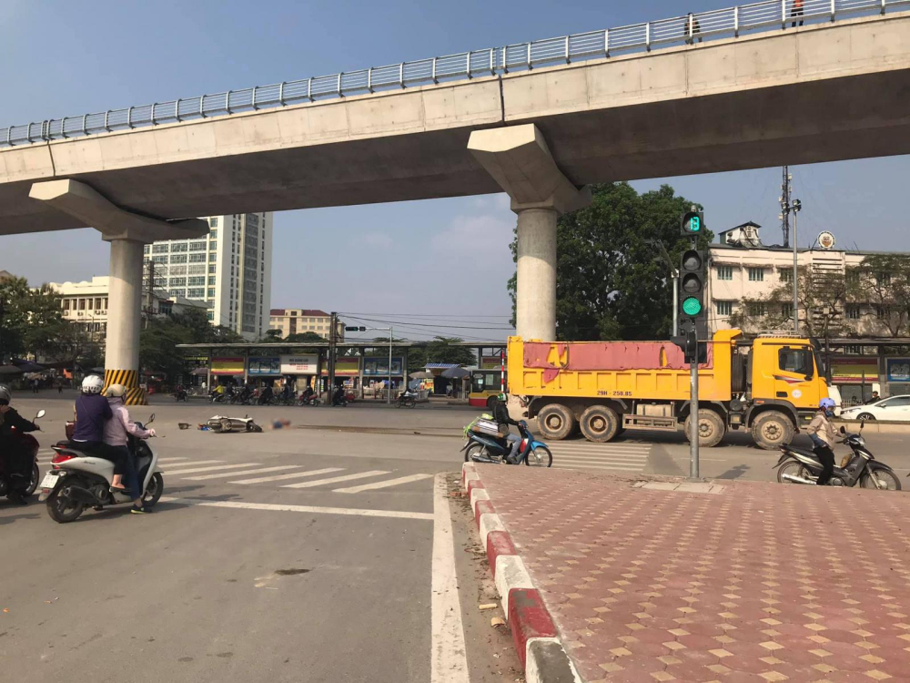 Hiện trường vụ tai nạn thương tâm Hiện trường vụ tai nạn thương tâm