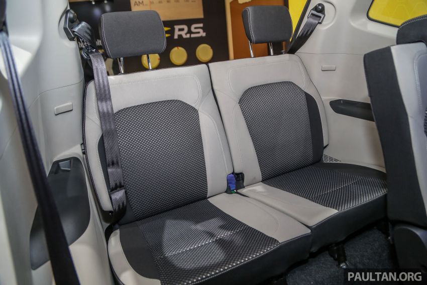 Hàng ghế thứ ba của Renault Triber 2019 Hàng ghế thứ ba của Renault Triber 2019