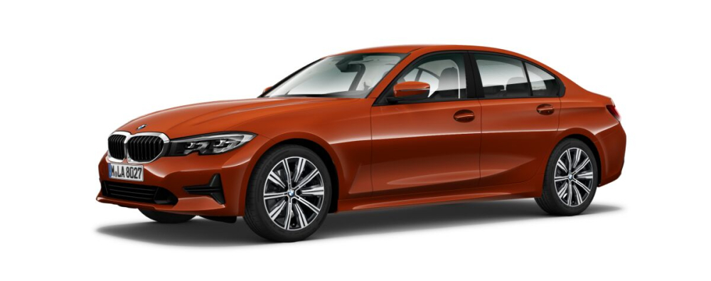 BMW 3 Series màu cam BMW 3 Series màu cam