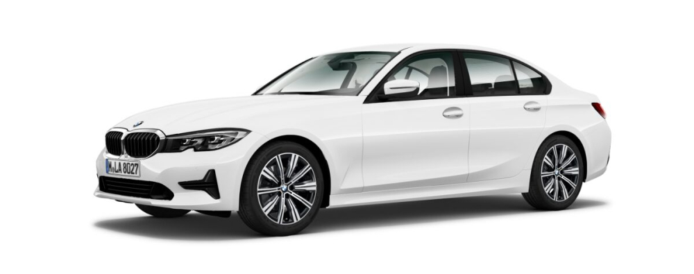 BMW 3 Series màu trắng BMW 3 Series màu trắng