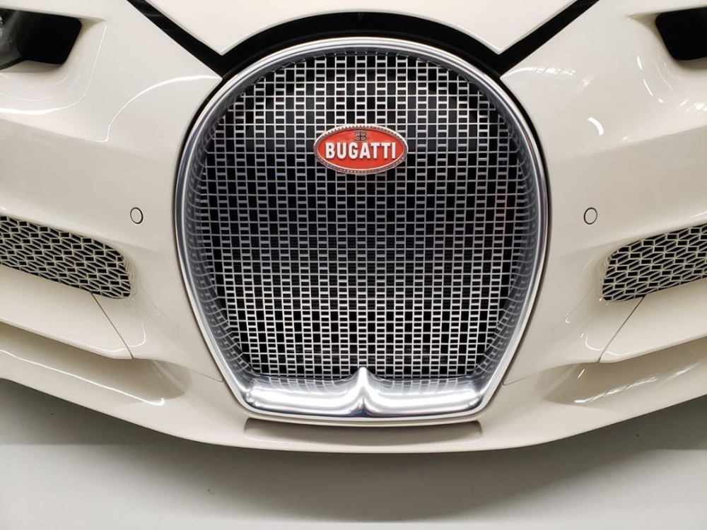 Lưới tản nhiệt dành riêng cho chiếc Bugatti Chiron