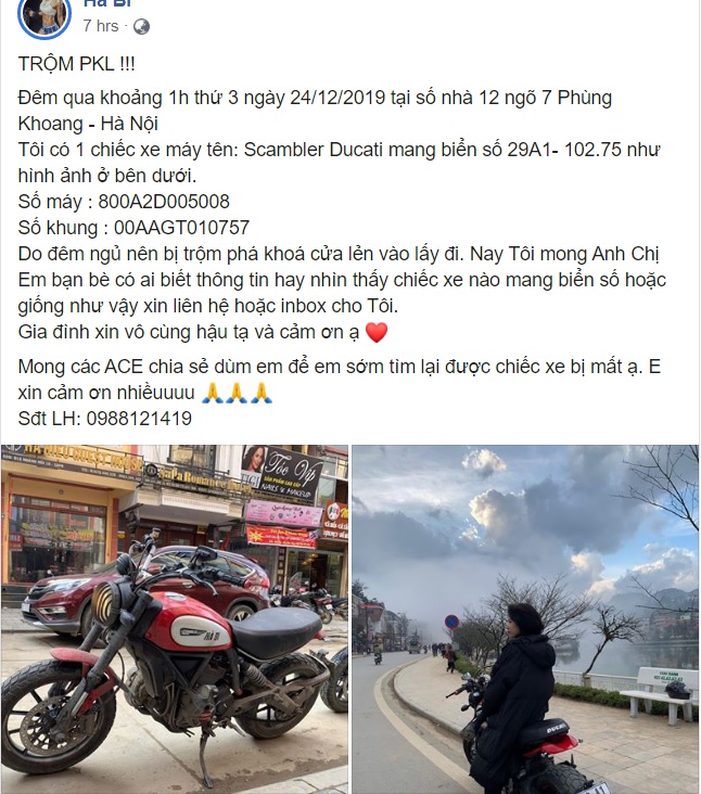 Sự việc được chia sẻ rộng rãi trên cộng đồng mạng Sự việc được chia sẻ rộng rãi trên cộng đồng mạng