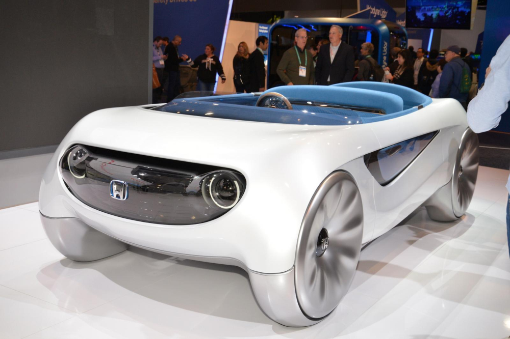 Honda Augmented Driving Concept có thiết kế hết sức kỳ quái và bé nhỏ Honda Augmented Driving Concept có thiết kế hết sức kỳ quái và bé nhỏ