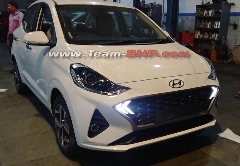 Thiết kế đầu xe của Hyundai Aura 2020 giống với Grand i10 mới Thiết kế đầu xe của Hyundai Aura 2020 giống với Grand i10 mới