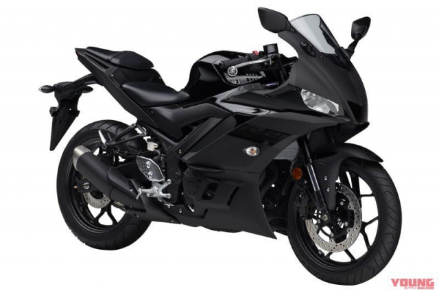Yamaha R25 2020 màu đen nhám