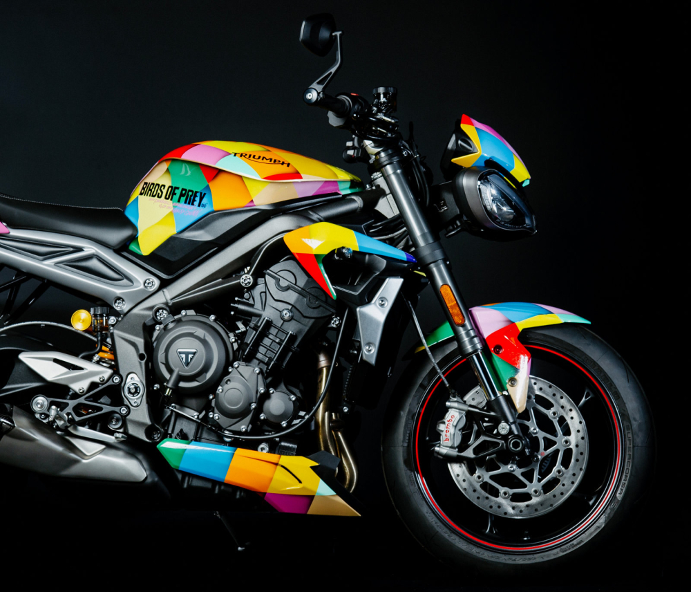 Triumph Street Triple RS Harley Quinn Triumph Street Triple RS Harley Quinn