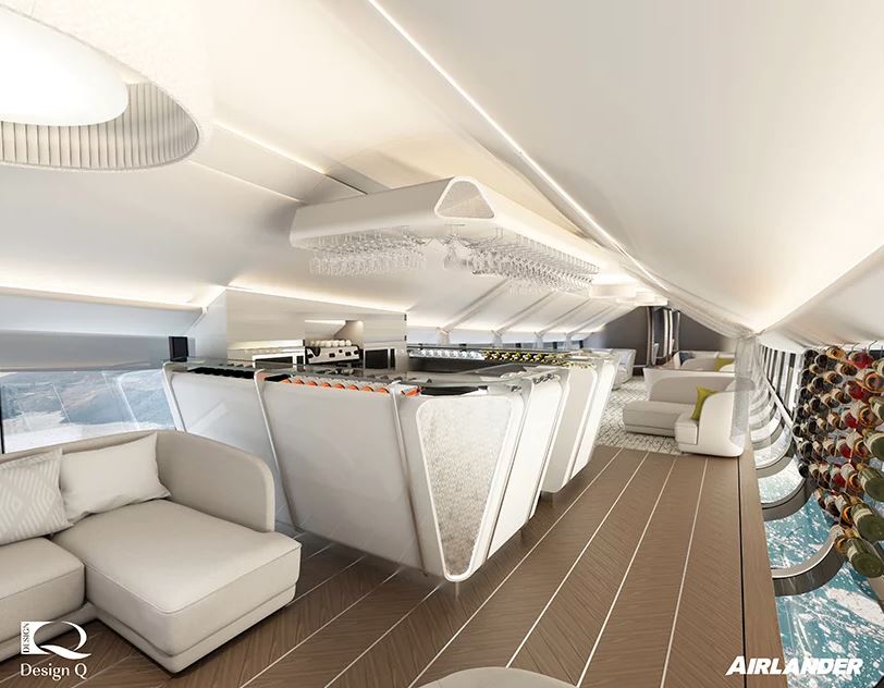 Cabin design of Airlander 10 Cabin design of Airlander 10