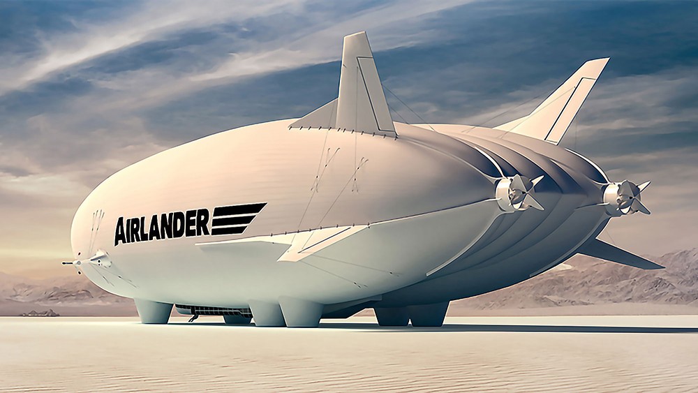 Image rendering new design of Airlander 10 Image rendering new design of Airlander 10