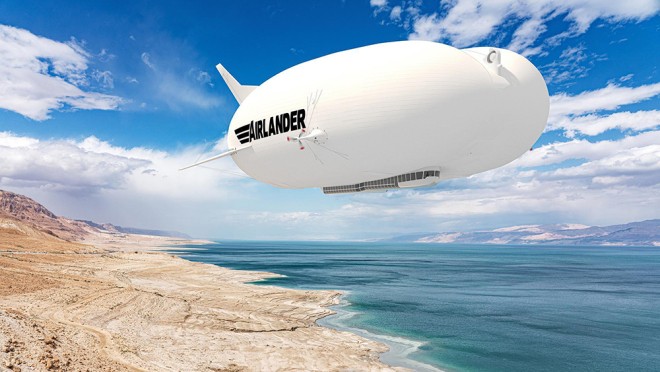 Image rendering new design of Airlander 10 Image rendering new design of Airlander 10