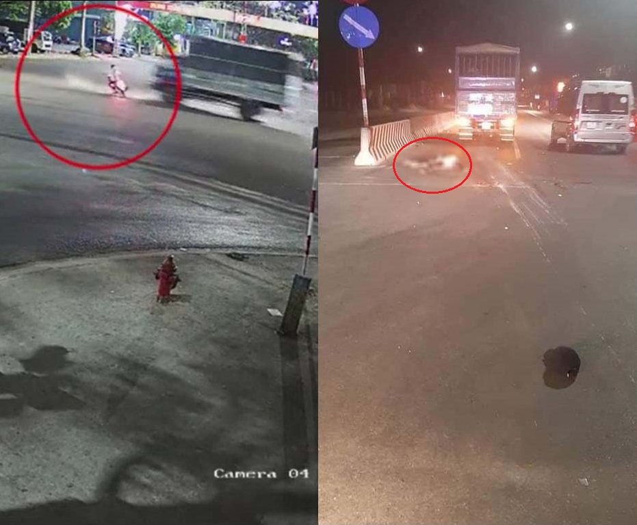 Hình ảnh trước và sau vụ tai nạn Hình ảnh trước và sau vụ tai nạn