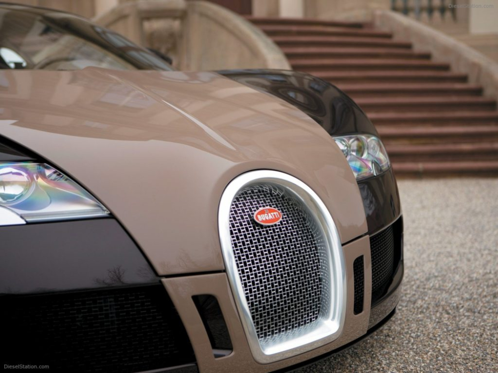 Ngoài ra, Bugatti Veyron FBG par Hermes còn có cản va trước thiết kế lại.