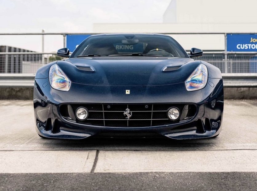 Welcome To March Of The Year Of Rat With The Ferrari F12tdf Supercar That Changed The Paint Color And The Front Bumper Electrodealpro