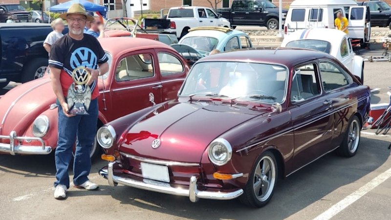 Chiếc Volkswagen Type 3 Fastback tham gia một số triển lãm ô tô Chiếc Volkswagen Type 3 Fastback tham gia một số triển lãm ô tô