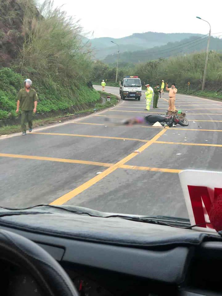 Hiện trường vụ tai nạn tại Quảng Ninh Hiện trường vụ tai nạn tại Quảng Ninh