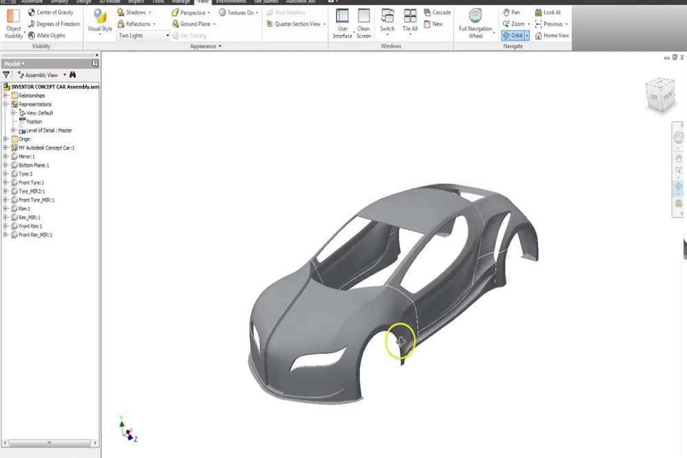 Xuất hiện mô hình 3D của Apple Car trông như xe đồ chơi