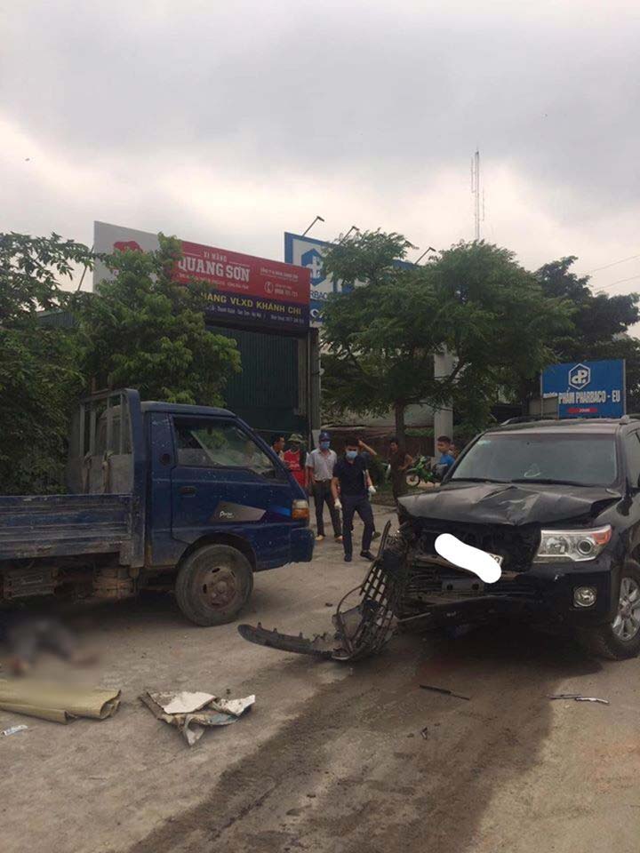 Hiện trường vụ tai nạn tại Sóc Sơn, Hà Nội Hiện trường vụ tai nạn tại Sóc Sơn, Hà Nội