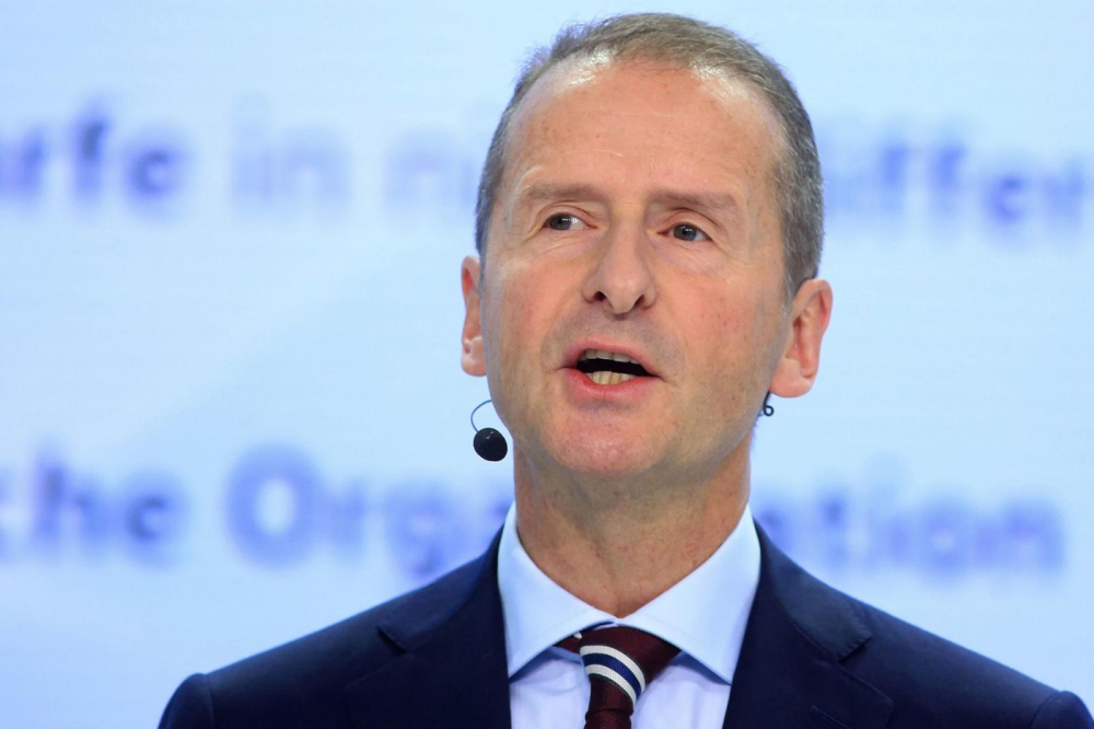 Ông Herbert Diess - giám đốc điều hành của Volkswagen Ông Herbert Diess - giám đốc điều hành của Volkswagen