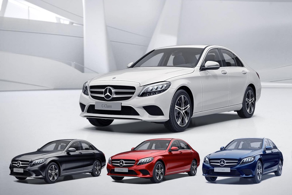 Màu xe Mercedes C180 2020 Màu xe Mercedes C180 2020