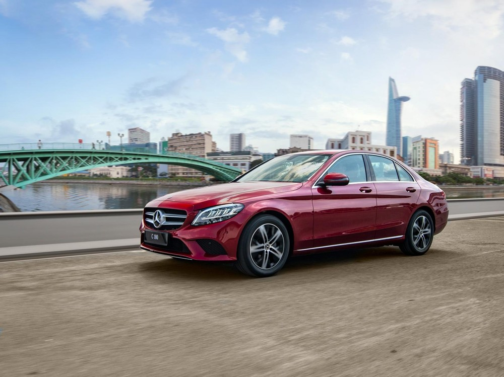 Ngoại thất của Mercedes-Ben C180 2020 Ngoại thất của Mercedes-Ben C180 2020