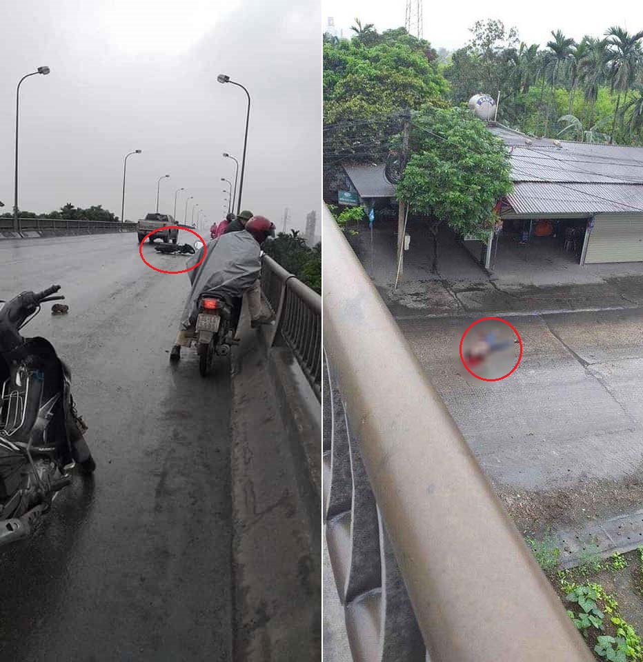 Hiện trường vụ tai nạn khiến 1 người đàn ông tử vong Hiện trường vụ tai nạn khiến 1 người đàn ông tử vong